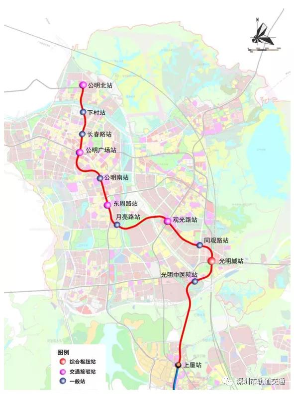 深圳地铁线路图 最新