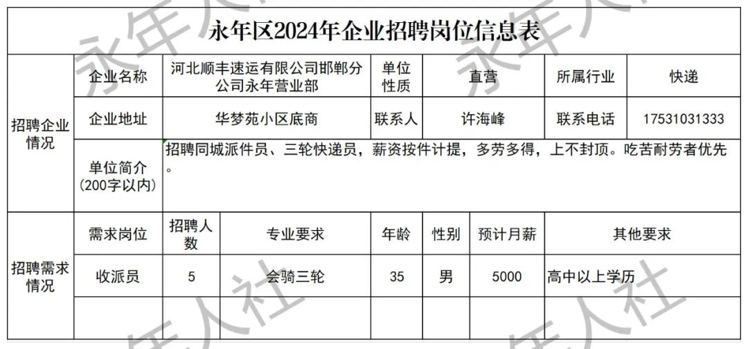 永年最新招聘信息，探索人才新机遇，共筑未来新篇章